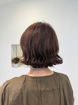 ムニノ(munino) ミニボブ外ハネmixパーマ