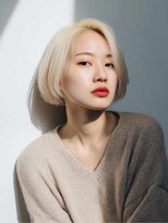 シェル 国分寺(shell) くびレイヤーエモージュグレージュカラーくびれショート/国分寺