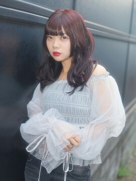 ベレッタ ネヤガワ(veretta. neyagawa) 暗髪/透明感カラー/顔周りレイヤー/韓国風くびれミディ/髪質改善