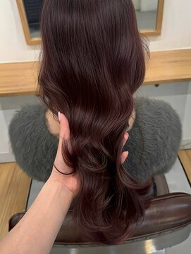 ペレ アネックス 大阪梅田茶屋町店(PELE ANNEX) ミディアムヘア/デザインカラー/フェイスフレーミング/梅田