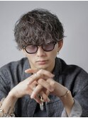 綾野剛風スパイラルパーマ