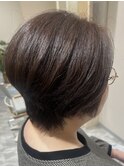 ショートボブ　ショートスタイル　大人スタイル