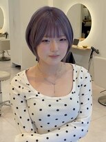ロル キョウト(L'or Kyoto)&nbsp;ラベンダー×丸みショートボブ
