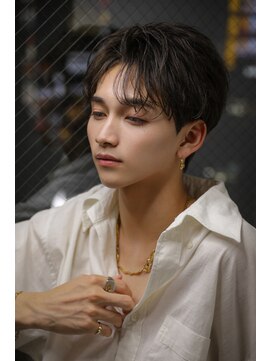 ゴールド 大阪 梅田店(GOALD) シースルーマッシュダウンバングショート