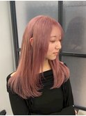 レイヤー×ペールピンク