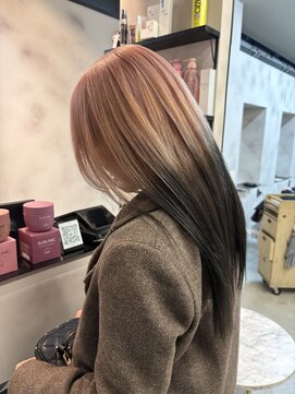 エルフレームバイワンラヴェスト(L'FLAME by one Lovest) ダブルカラー/デザインカラー/ルーツ/ケアブリーチ/野駅前