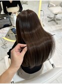髪質改善ストレート