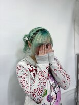 ヘアー アレス(hair ales) 片っぽクラゲヘア