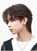 ニュアンスパーマ/センターパート/波巻きツイストスパイラル渋谷