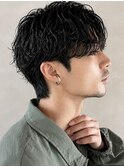 【PARK】縦落ちニュアンスウェーブ×セミウェット