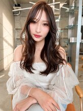 ユイマァル 岡山(YUIMARL) 岡山レイヤーカット20代30代髪質改善ブラウンフェアリーレイヤー