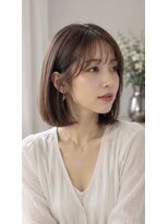 ヘアーリゾートガーデン 浅草 蔵前店(Hair Resort Garden)&nbsp;浅草/蔵前/浅草橋/大人ボブ/レイヤーボブ/アッシュカラー