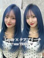 ラビス(Lovis) ミルクブラウン/ダークパープル/ナチュラルショート/夏