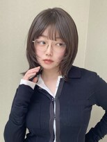 ノラギンザユー(NORA GINZA/U) ミディアムウルフボブレイヤーミディアムレイヤー韓国ヘア