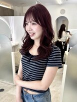 ネモネ バイ ミリー 梅田茶屋町(nemone by milly)&nbsp;レッドカラー×ガーリースタイル