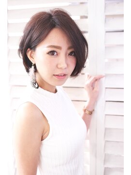 ヘアーアンドメイク フォルス(HAIR&MAKE FORS) 【FORS】西田ゆか　耳掛けナチュラルショート