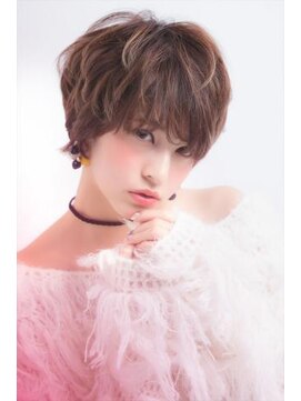 ミンクス 銀座店(MINX) 【ＭＩＮＸ土屋】フォルムが決め手のマッシュショート