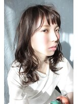 ソルト(Salt)&nbsp;<Salt☆OKABE>大人ジューシーウエーブ×フリンジバング2