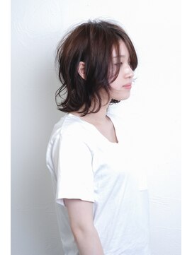 マウロア(MAULOA) 【MAULOA】ラフな抜け感 大人かわいい小顔ボブ