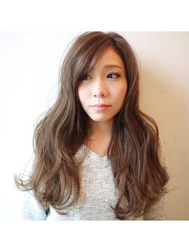 コジック ヘアアンドアイ(Cogic hair & eye) 陰影ハイライト＆透明感カラー前髪なしゆるふわモテヘア