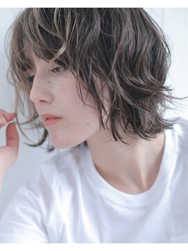 ジーナ 福岡天神(Zina) Zina 大人可愛い☆無造作ウェーブボブ2