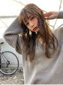 【HAVANA 渋谷】大人可愛い/ひし形/グレージュ/20代30代