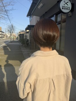 ヘアスタジオ ノーム(HAIR STUDIO NOME)の写真/丁寧なカウンセリングで希望を聞いてくれるので理想通りのヘアに♪ポイント提案でその人らしさを引き出す◎