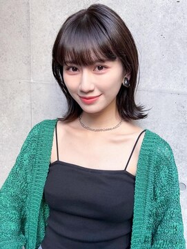 オーブ ヘアー フェリス 元住吉店(AUBE HAIR feliz) 20代・30代_韓国風ベルボブ