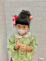 ビューティー リゾート アンアリー(BEAUTY RESORT AN ALLY)&nbsp;【AN ALLY/竹ノ塚★西新井】七五三のお団子アップ