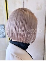 シェア 天王寺(share) ミルクティー×ボブ / share by wealstar