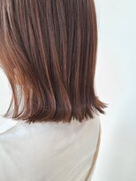 チェリーコーク(HAIR CHERRY COKE)&nbsp;ぱつボブ×チョコレートブラウン