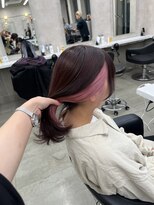 ユナイテッド 横浜(UNITED)&nbsp;イヤリングカラー/ホワイトピンク/ピンクブラウン