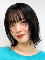 アイトーキョーエス 渋谷(AI TOKYO S)&nbsp;斜めバング/シルキーベージュ/ブラントカット[渋谷駅]