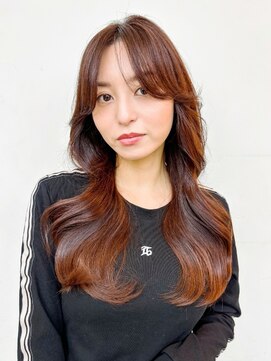 ロンドアンメゾン 原宿(Lond un Maison.) 髪質改善◎ブリーチなしダブルカラー/セミディレイヤー[原宿]