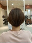 30代40代50代大人ナチュラルレイヤーショートボブ