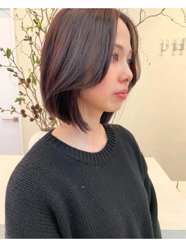 フェメ 立川(PHEME) レイヤーボブ/顔周りレイヤー