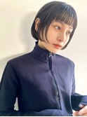 【表参道sheta小林】10代20代30代黒髪ボブ　ミニボブ