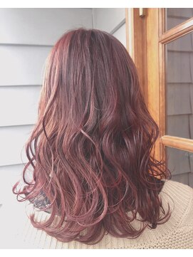 ヘアーアンドメイクアップモパ ブリーチなしカラー