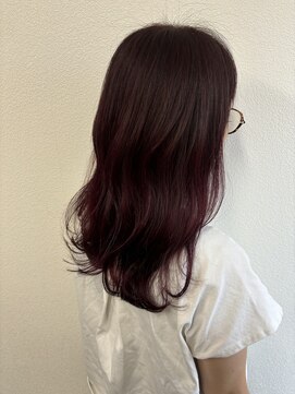シン(SHIN) long style×rosecolor