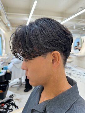 ニコ トウキョウ ヨコハマ(nico) メンズ/センターパート/ニュアンスパーマ