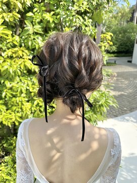 オリガミ 高松桜町(ORIGAMI) 【ヘアセット】ねじりツインアレンジ