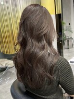 シティ(CITY) ブラウンベージュカラー ブリーチ無し レイヤーカット