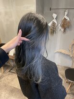 フレーム なんば店(FRAME)&nbsp;■ブルー×ブラック インナーカラー