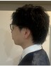 men'sメニュー！【カット】+【炭酸ヘッドスパ】60分　￥9900