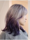 残留をデザインに◎ルーツカラー