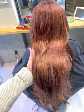 リノショアーズ 日本大通り店(RINOSHORES) ピンクブラウンカラー