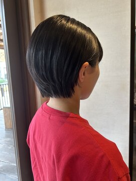 ココカラヘアー ニコ(cococara hair nico) ショートボブ/髪質改善ストレート/艶髪/丸みショート