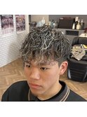 金メッシュ×スペインカール