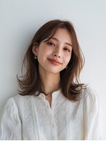 e.m.a プレミアムビューティーサロン 栄駅店(e.m.a PREMIUM BEAUTY SALON)&nbsp;レイヤーカット/イメチェン/外ハネボブ/美髪/ワイドバング/髪型