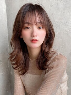 ラルユー 金山(LallYou) 2wayバングでイメチェン顔まわりレイヤーのくびれヘアが人気